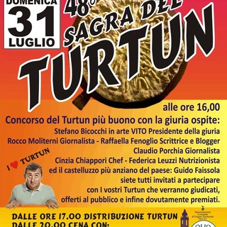 Castelivittorio: domenica 31 luglio una giornata all’insegna della buona cucina e dell’allegria con la 'Sagra del Turtun'