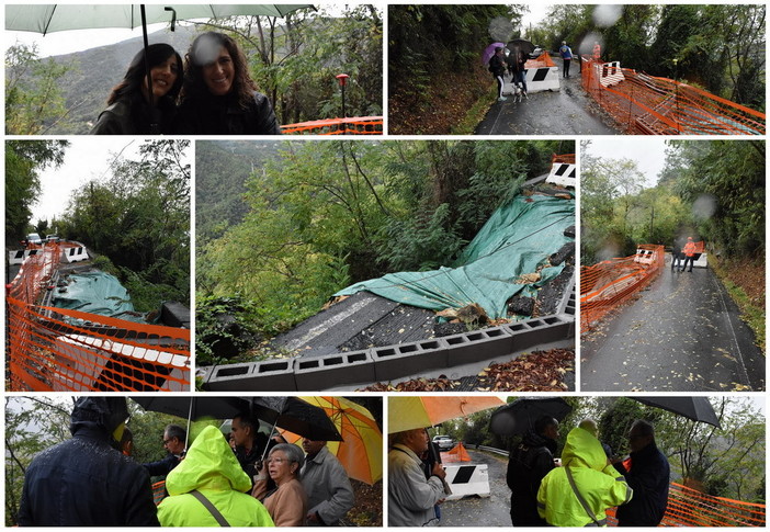 Sanremo: soluzione per la strada verso San Romolo, da domani passano gli alunni, in pochi giorni il transito alle auto