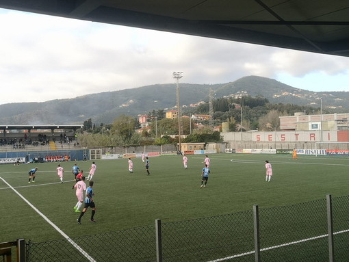 Calcio: terza sconfitta consecutiva per l'Imperia oggi a Sestri Levante