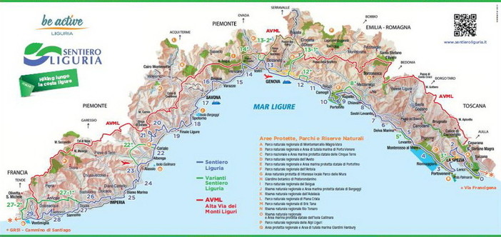 Un weekend alla scoperta del Sentiero Liguria, sabato da Taggia a Castellaro e domenica da Seborga a Montenero