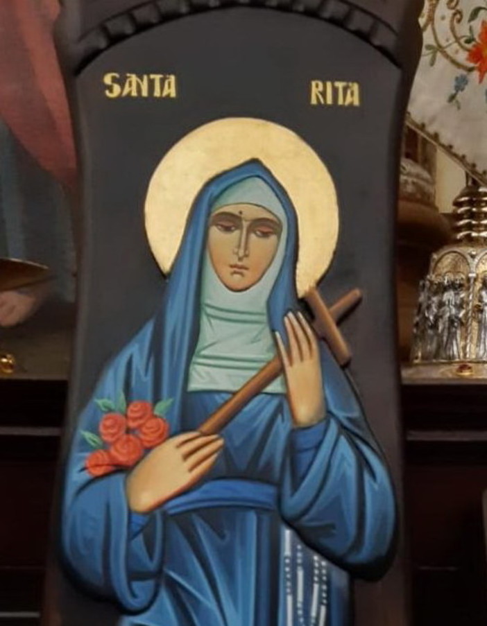 Sanremo: una icona di Santa Rita da domenica prossima alla Chiesa di Tutti i Santi in corso Matuzia