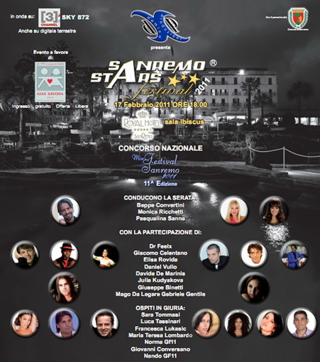 61° Festival di Sanremo: al Royal la 5a edizione di 'Sanremo Stars Festival' 61° Festival di Sanremo: al Royal la 5a edizione di 'Sanremo Stars Festival'