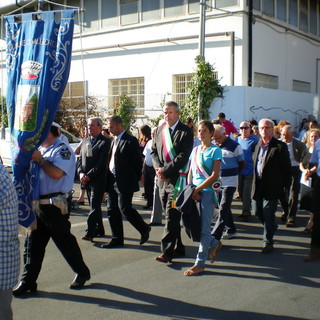 Vallecrosia: Sindaco e baby Sindaco ai festeggiamenti del Santo Patrono