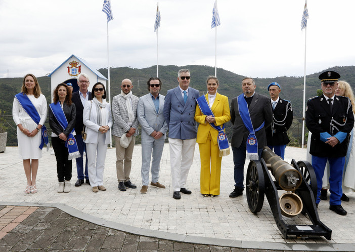 Delegazione di produttori cinematografici internazionali nel Principato di Seborga per un sopralluogo