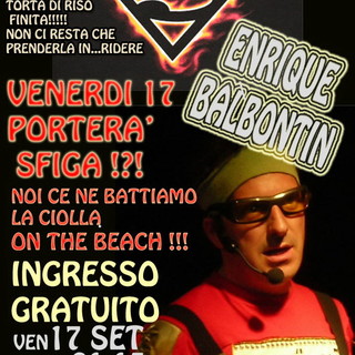 Sanremo: Enrique Balbontin per salutare l'estate al 'Sestante' di Bussana