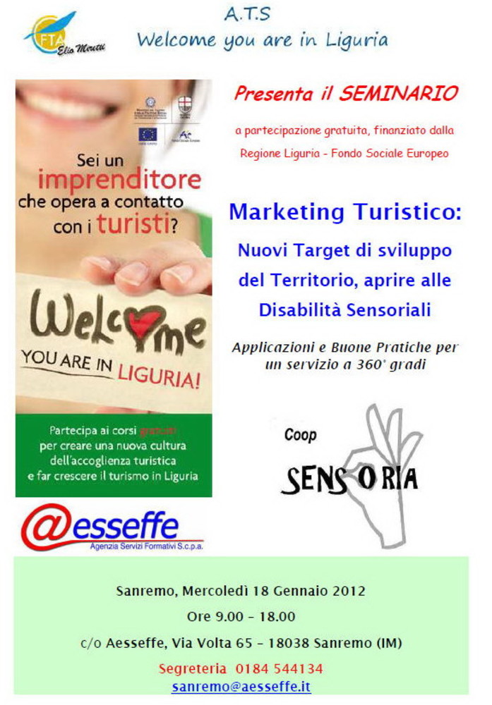 Sanremo: a gennaio presso la Aesseffe un Seminario sui nuovi target di sviluppo Sanremo: a gennaio presso la Aesseffe un Seminario sui nuovi target di sviluppo