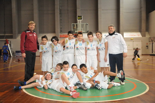 Pallacanestro: la prima sconfitta dell'Under 13 Sea Basket Sanremo arriva all'ultima di campionato
