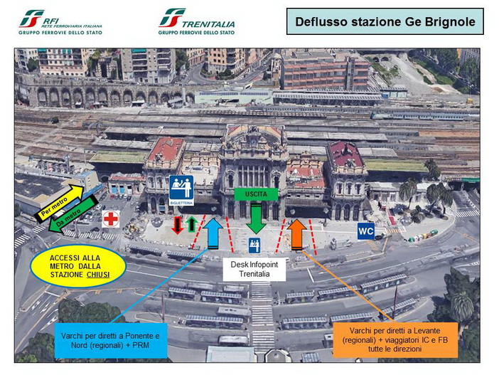 Sabato prossimo a Genova la visita di Papa Francesco: previsti 65 treni straordinari, i particolari per chi viaggia da ponente