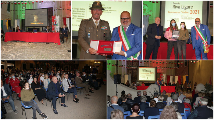 Riva Ligure assegna la cittadinanza onoraria al Milite Ignoto, premia il fairplay di Mattia Agnese e la resilienza delle tenniste Pessina e Oliveri (Foto e videoservizio)