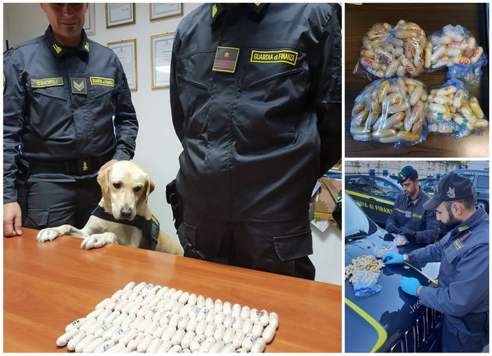 Ventimiglia: avevano ovuli in corpo con quasi due kg di droga, arrestati dalla Finanza due 'corrieri' nigeriani (Foto) Ventimiglia: avevano ovuli in corpo con quasi due kg di droga, arrestati dalla Finanza due 'corrieri' nigeriani (Foto)