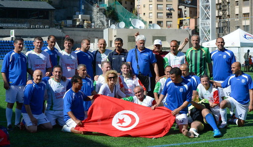 Calcio amatoriale: pareggio della Sanremo 2000 contro i tunisini del Madja alla Senior Cup di Andorra
