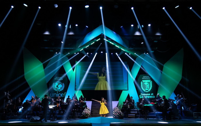 Finale nazionale del concorso 'Sanremo Junior' al Teatro Ariston Finale nazionale del concorso 'Sanremo Junior' al Teatro Ariston