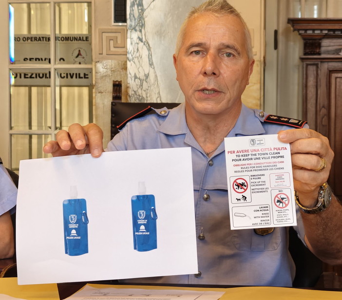 Sanremo città più pulita: parte la campagna di sensibilizzazione sulle regole per la conduzione dei cani