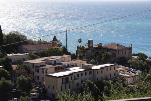La sede dell'ASL a Bussana di Sanremo