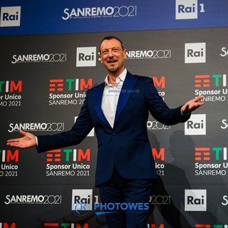 Amadeus oggi al Casinò di Sanremo Amadeus oggi al Casinò di Sanremo