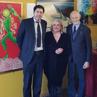 Salvo Nugnes, Giulietta Calzini e Francesco Villa