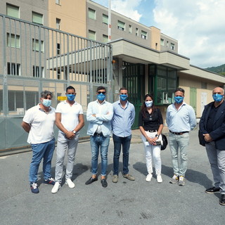 Sappe e Lega sopralluogo al Carcere di Sanremo: Lorenzo "Fermi a 10 anni fa" e Piana "La politica può risolvere problemi strutturali"