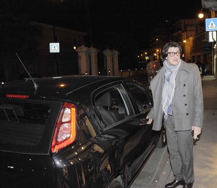 Paolo Strescino all'uscita dal Tribunale di Imperia Paolo Strescino all'uscita dal Tribunale di Imperia