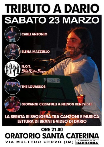 Cervo: a quattro anni dalla scomparsa, sabato il tributo in memoria di Dario Desiglioli