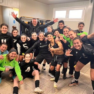 Calcio femminile, quinta vittoria consecutiva per le Sanremo Ladies: battuto il Busalla