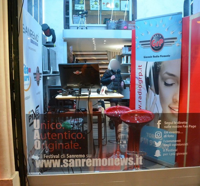 #Festival2017: da 'Pixel' i saluti di Giusy Ferreri e Marco Masini a Sanremo News insieme a Radio Grp