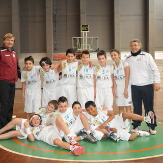 Pallacanestro: la prima sconfitta dell'Under 13 Sea Basket Sanremo arriva all'ultima di campionato