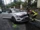 Sanremo: scontro frontale tra due auto in corso Inglesi, donna lievemente ferita e traffico in tilt (Foto)