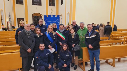 San Sebastiano, Vallecrosia celebra il patrono della polizia locale (Foto)