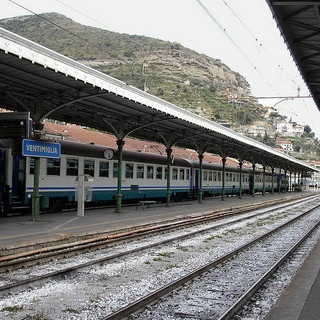 La stazione di Ventimiglia