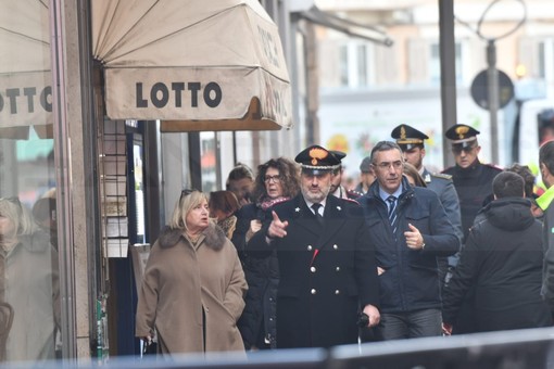 Sanremo: primo sopralluogo del Prefetto delle forze dell'ordine per la verifica della sicurezza in città e all'Ariston