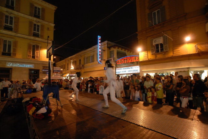 Sanremo: anche l'Accademia Scherma matuziana alla 'Notte Bianca 2010'