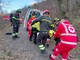 Triora: cade facendo canyoning sul torrente Argentina, giovane soccorso con l'elicottero (Foto)