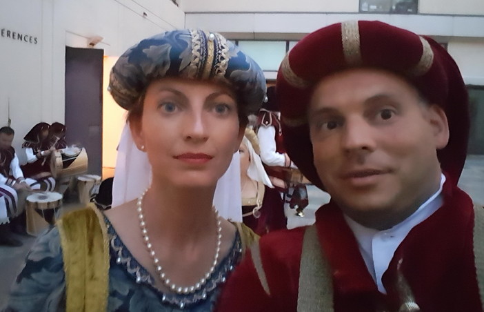 Ventimiglia: Ramon Bruno, Capitano del 'Burgu' ringrazia i Balestrieri per l'intenso fine settimana