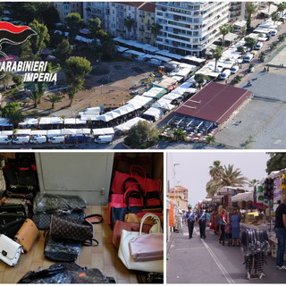 Ventimiglia: 250 articoli sequestrati quest'oggi dai Carabinieri per un valore di migliaia di euro