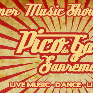 Sanremo: giovedì prossimo al Pico de Gallo un nuovo appuntamento con il 'Summer Music Show'