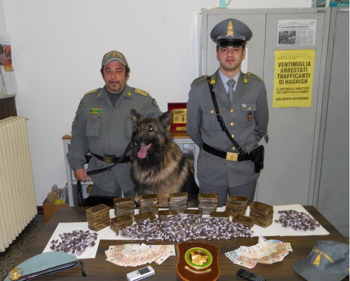 Ventimiglia: corrieri della droga a 50 anni, la Finanza arresta due toscani