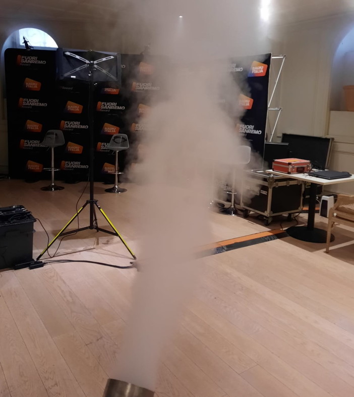 Sanremo: le sale dell'hotel Lolli Palace sanificate ogni giorno per la sicurezza degli addetti al Festival (Foto e Video)