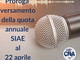 Siae e Scf: tariffe e diritti agevolati per gli associati Cna, proroga di versamento al 22 aprile Siae e Scf: tariffe e diritti agevolati per gli associati Cna, proroga di versamento al 22 aprile
