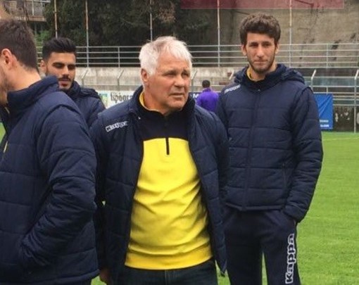 Nella foto Sauro Marinelli, allenatore del San Bartolomeo Calcio