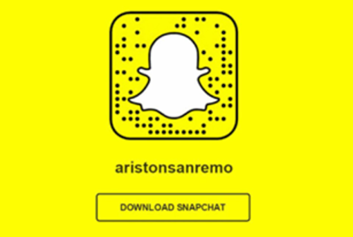 Il Teatro Ariston di Sanremo sbarca su Snapchat. È il primo grande teatro in Italia a cimentarsi con il social network più innovativo e di tendenza del momento