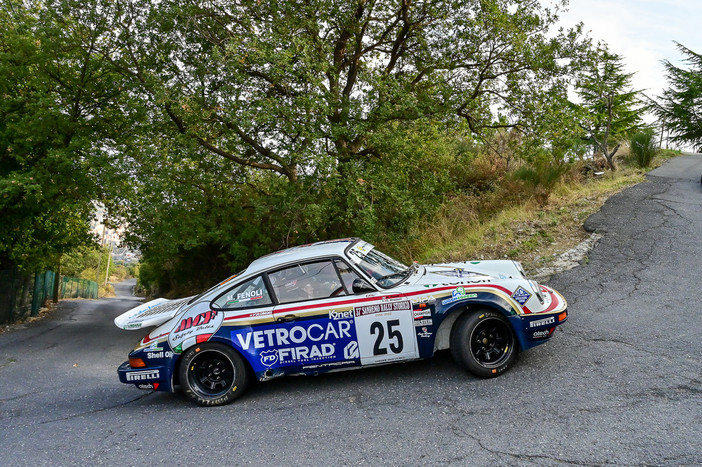 37° Sanremo Rally Storico, monologo italiano nella prima tappa con Lucio Da Zanche affiancato da Daniele De Luis (Foto)