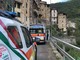Pigna: donna 77enne cade dalle scale e rimane bloccata a Buggio, soccorsa da 118 e Croce Azzurra (Foto)