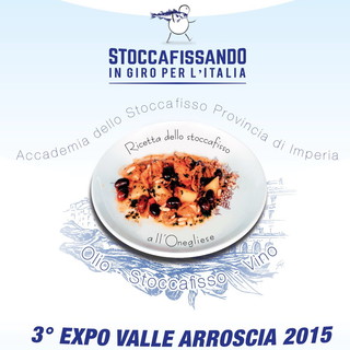 “Stocafissando in giro per l’Italia” da domani a domenica a Pieve di Teco per l’Expo Valle Arroscia