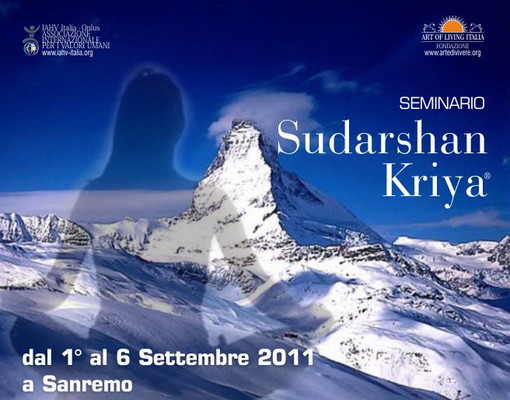 Sanremo: a settembre il 5° seminario 'Arte del respiro - Sudarshan Kriya'