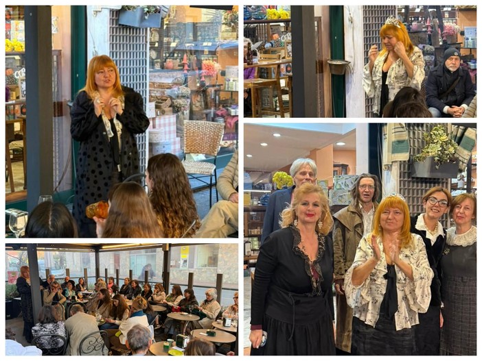 Aperitivo con spettacolo, "Storie di donne e magia" diverte Vallecrosia al Mare (Foto) Aperitivo con spettacolo, "Storie di donne e magia" diverte Vallecrosia al Mare (Foto)
