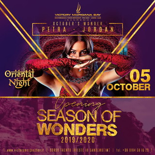 Sanremo: domani sera al Victory Morgana Bay scatta la stagione invernale ‘Season of Wonders 2019/2020’