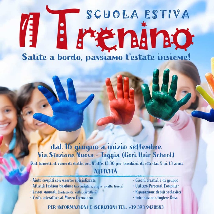 Un'Estate all'Insegna della Creatività e dell'Apprendimento con il "Trenino" di Gori Hair School