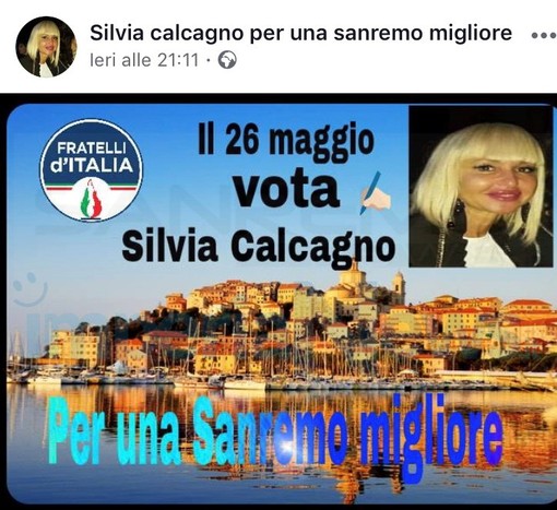 Elezioni Sanremo 2019: per una Sanremo migliore... come Imperia. Clamorosa gaffe della candidata FdI Elezioni Sanremo 2019: per una Sanremo migliore... come Imperia. Clamorosa gaffe della candidata FdI