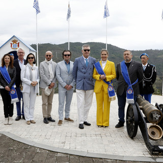 Delegazione di produttori cinematografici internazionali nel Principato di Seborga per un sopralluogo Delegazione di produttori cinematografici internazionali nel Principato di Seborga per un sopralluogo