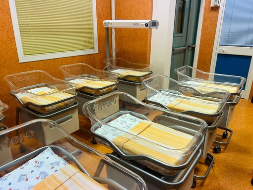 Sanremo: in tre mesi già 63 parti nella 'nuova' maternità del 'Borea', nati 40 maschi e 23 femmine Sanremo: in tre mesi già 63 parti nella 'nuova' maternità del 'Borea', nati 40 maschi e 23 femmine